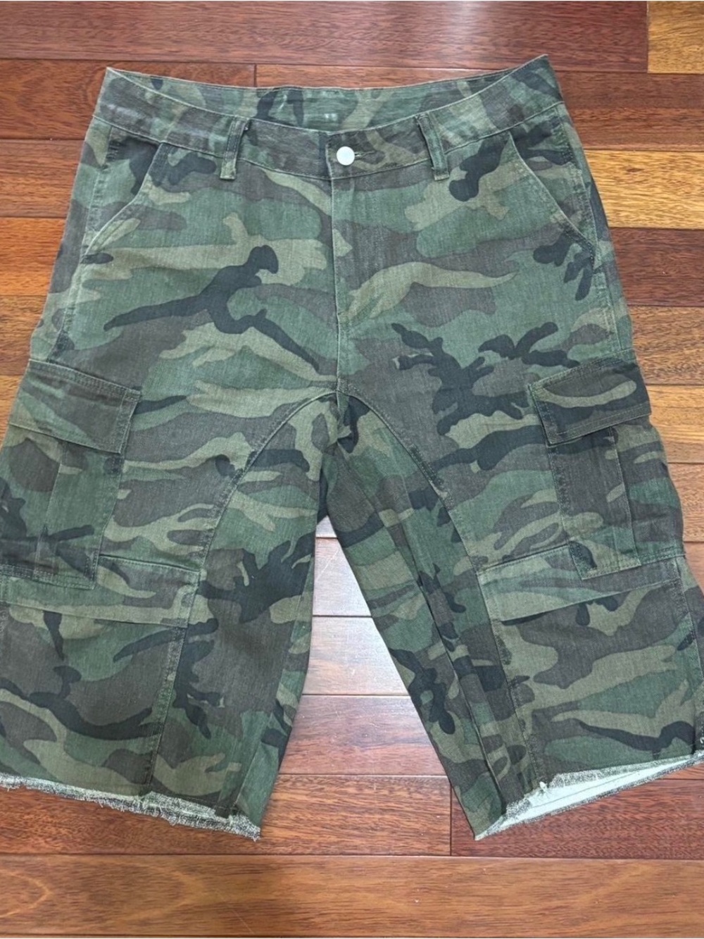Camo Cargo Shorts